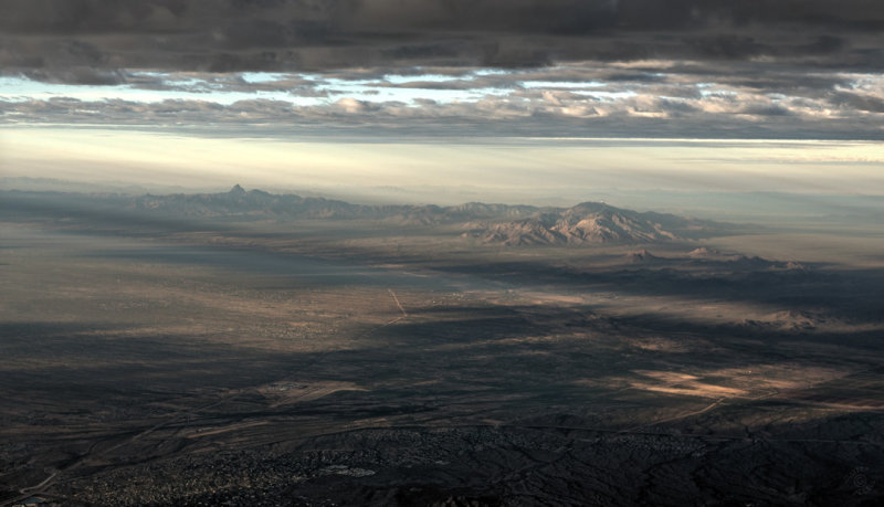 Climbing Out West of Tucson