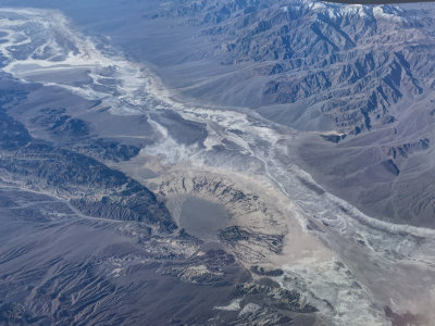 Death Valley from 37,000 Feet