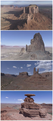 Day 4, Aerial Perspectives Leaving Navajo Nation