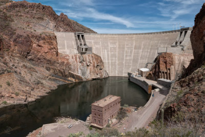 Roosevelt Dam and Salt River