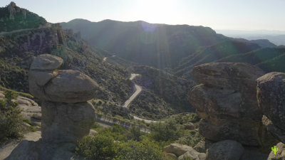 Bird's Eye View of Catalina Highway