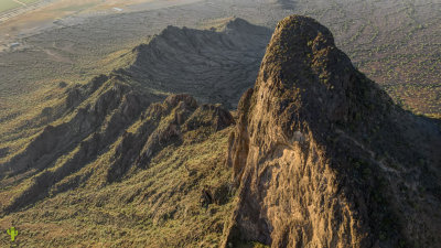 Picacho Peak from the Air