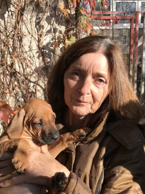 Chez l'leveur des Gardiens du temps qui passe, dans mes bras tu t'es blottie - By the breeder,  she spooned me