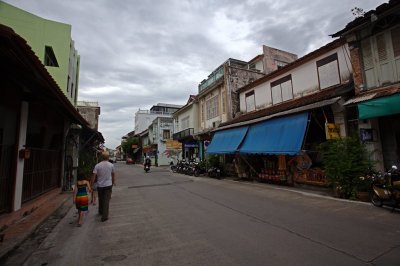 Songhkla City. Old city centre