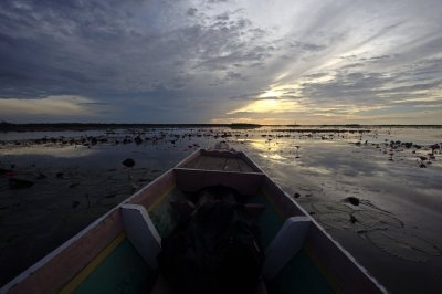 Boat trip in Thale Noi