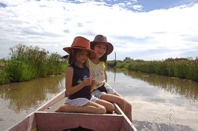 Boat trip in Thale Noi