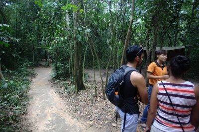 Trip to Cu Chi tunnels