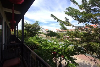 View from our balcony in Hoi An