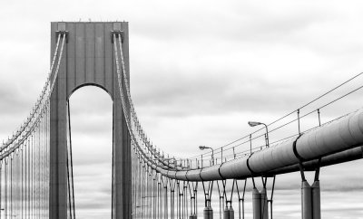 Lines In The Verrazano Narrows Bridge