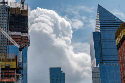 Windows Rising Up To The Clouds