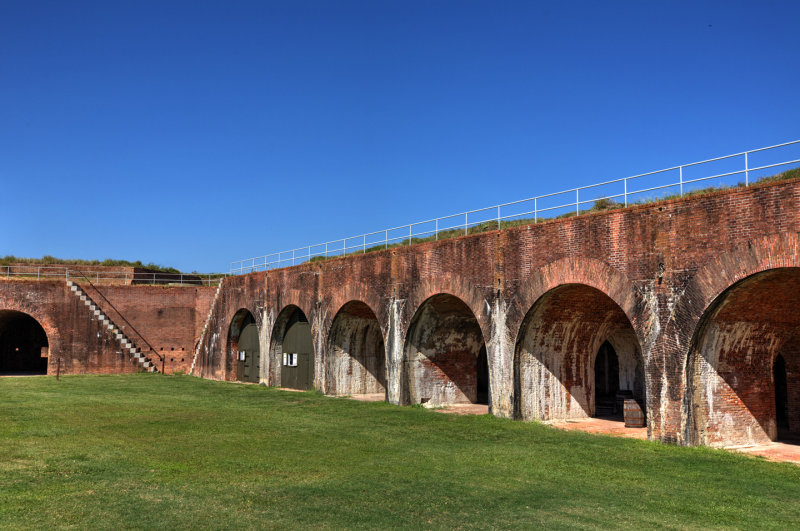 Fort Morgan, Interior