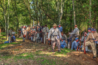 Chickamauga, Confederate Troops