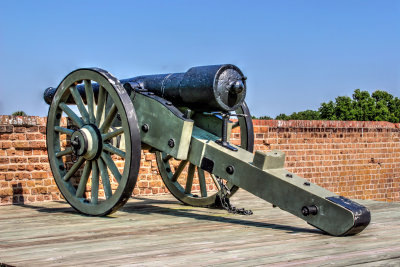 Fort Pulaski, 30 Pounder Parrott Gun