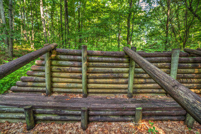 Gilgal Church, Confederate Field Works
