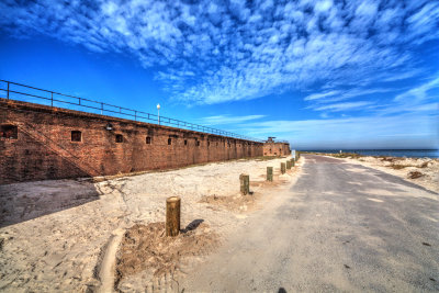 Fort Gaines, Sea Face