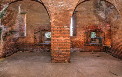 Fort Gaines, East Bastion, Gun Bay