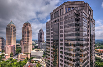 View From The Balcony, 1080 Peachtree Street