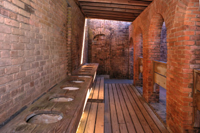 Fort Gaines, Enlisted Men's Latrine