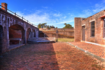 Fort Gaines, Interior