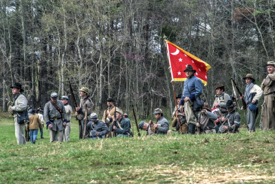Confederate Infantry at Bridgeport