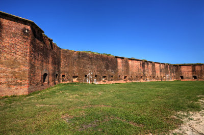 Fort Morgan Exterior Sea Face