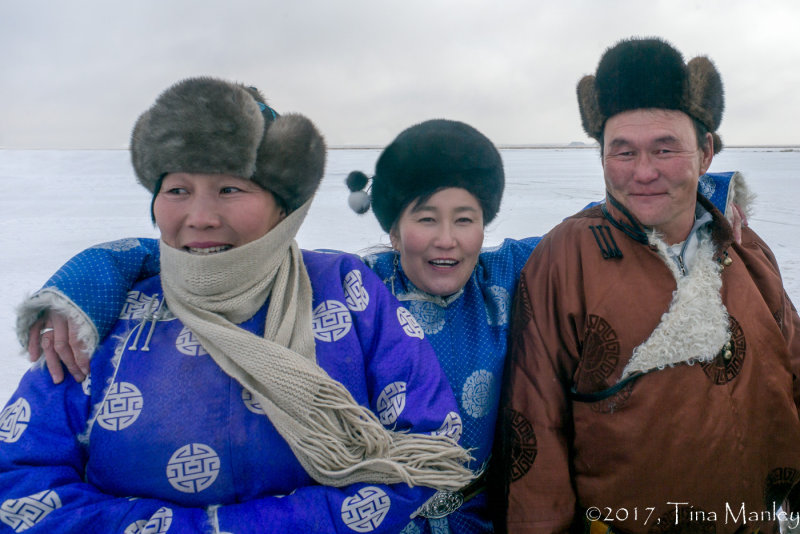 Ger Family at Ice Festival