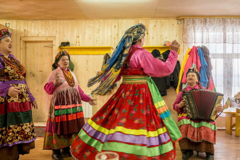 Old Believers Singing and Dancing