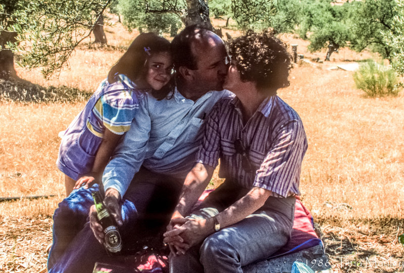 A Kiss in the Olive Grove