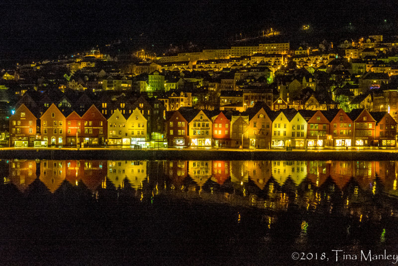 Bryggen at Night