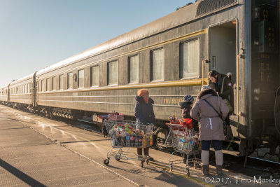 Selling to the Trans-Mongolian Express