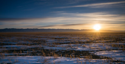 Gobi Desert Sunset