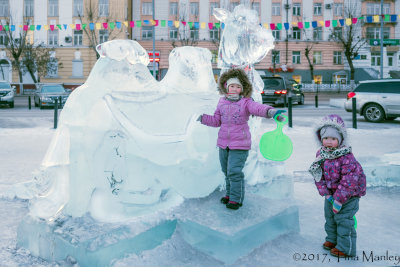 Ice Sculpture Camel