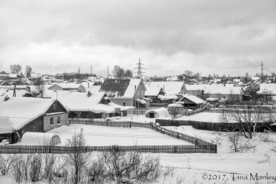 Dachas in the Snow, III