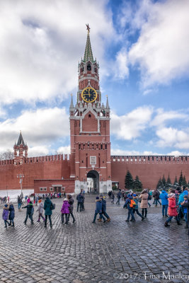 Spasskaya Tower, Entrance to Kremlin