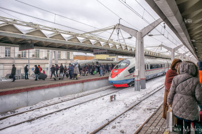 Bullet Train, Moscow to St.Petersburg