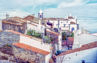 Rooftops of Monsaraz, Portugal