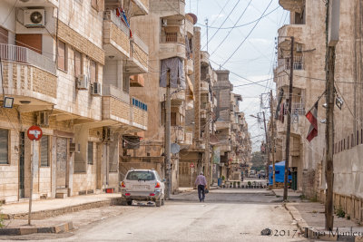 Syrian Army Controlled Neighborhood