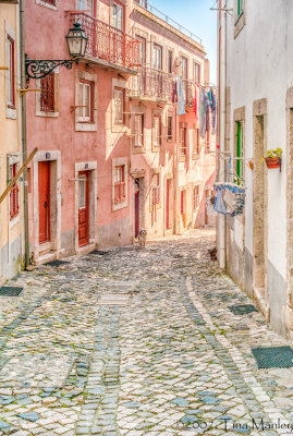 Alley Clotheslines