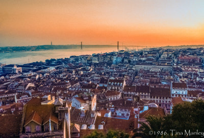 Sunset Over Lisbon
