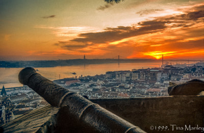 Sunset from St. George's Castle