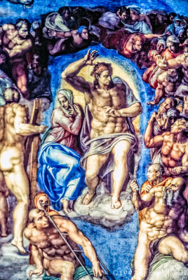 Detail of Sistine Chapel