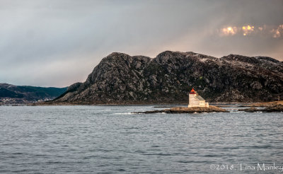 Lighthouse from Hurtigruten