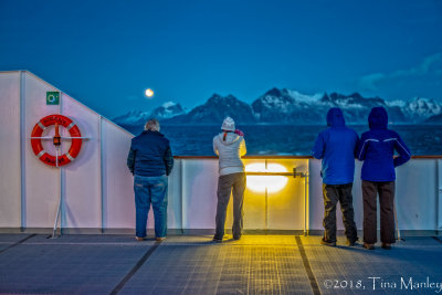 Lunar Eclipse from Ship