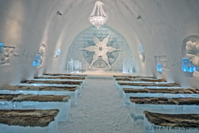 Ice Hotel Chapel