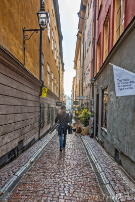Stockholm Old Town Alley