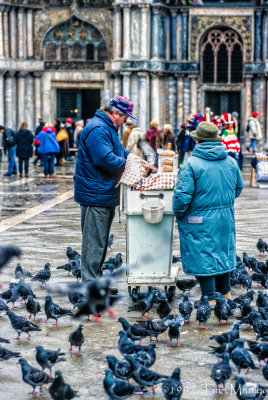 Feed the Birds.  More than tuppence a bag!