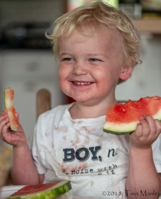 Two-fisted Watermelon Eater