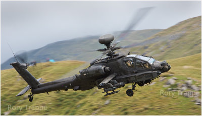 Apache on the approach to the Cad Gap