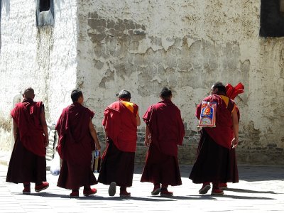 Monks, Tashi Lhunpo Monastery
