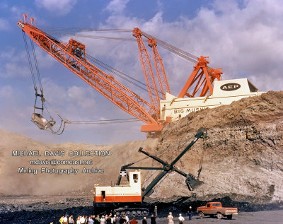 Central Ohio Coal Company Bucyrus Erie 4250W (Muskingum Mine)